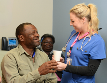 Parkland doctors discuss a case